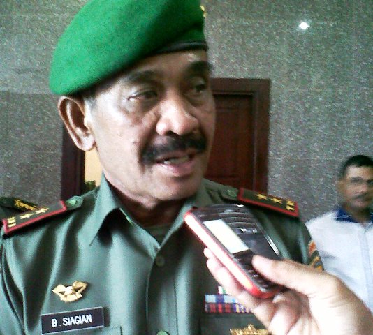 Panglima Kodam I Bukit Barisan, Mayjen TNI Burhanuddin Siagian - pangdam_bb_burhanuddin_siagian